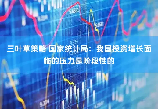 三叶草策略 国家统计局：我国投资增长面临的压力是阶段性的